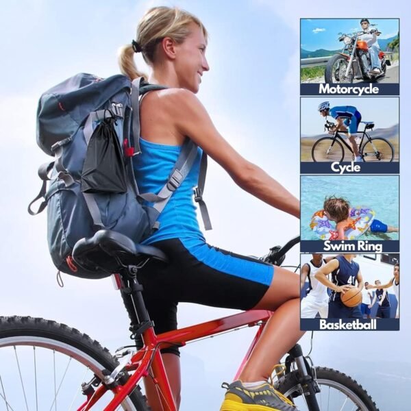 Foot Air Pump – High Pressure & Portable | Velvet Wheels