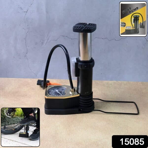 Foot Air Pump – High Pressure & Portable | Velvet Wheels