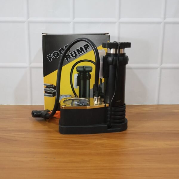 Foot Air Pump – High Pressure & Portable | Velvet Wheels