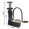 Foot Air Pump – High Pressure & Portable | Velvet Wheels