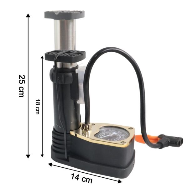Foot Air Pump – High Pressure & Portable | Velvet Wheels