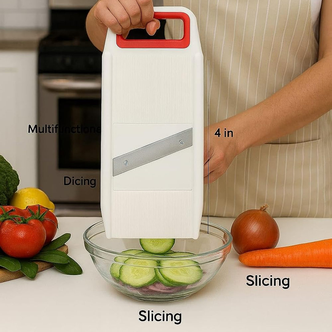 Multipurpose Slicer – 6-in-1 Vegetable Grater | Quickslice