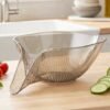 Multipurpose Fruit Vegetable Strainer – Built-in Drain for Easy Rinsing