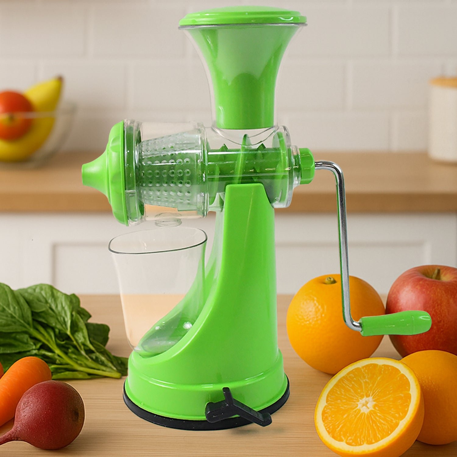 Manual Hand Press Juicer – Durable Cold Press Juice Extractor
