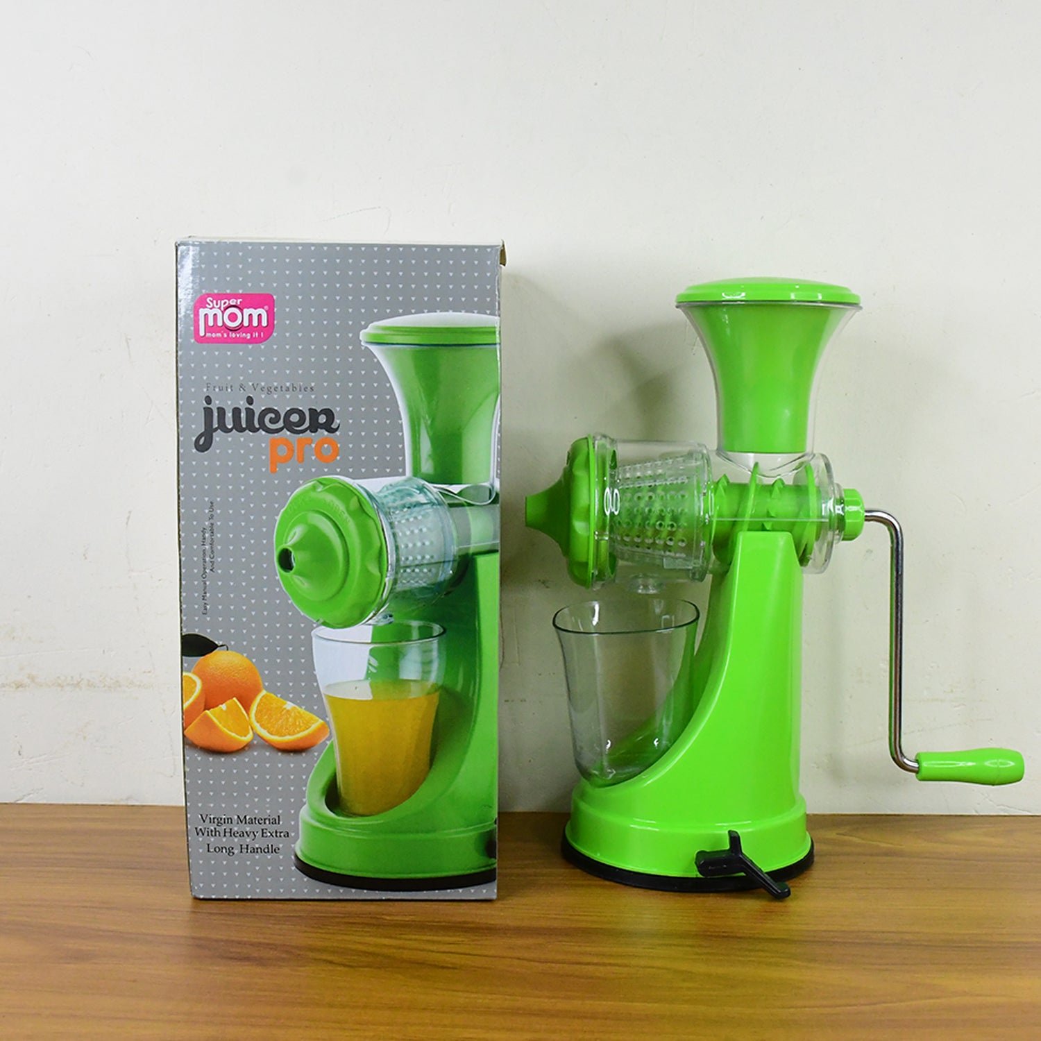 Manual Hand Press Juicer – Durable Cold Press Juice Extractor