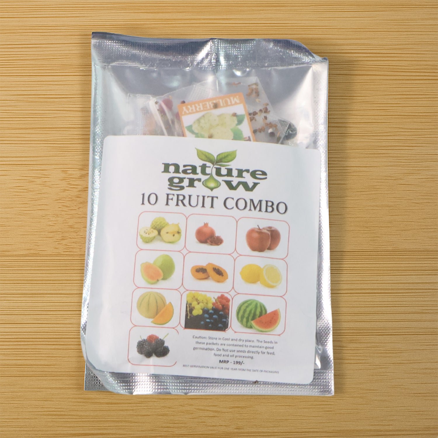 Fruit Seeds Combo Pack – 10 Quality Varieties for Home Gardening