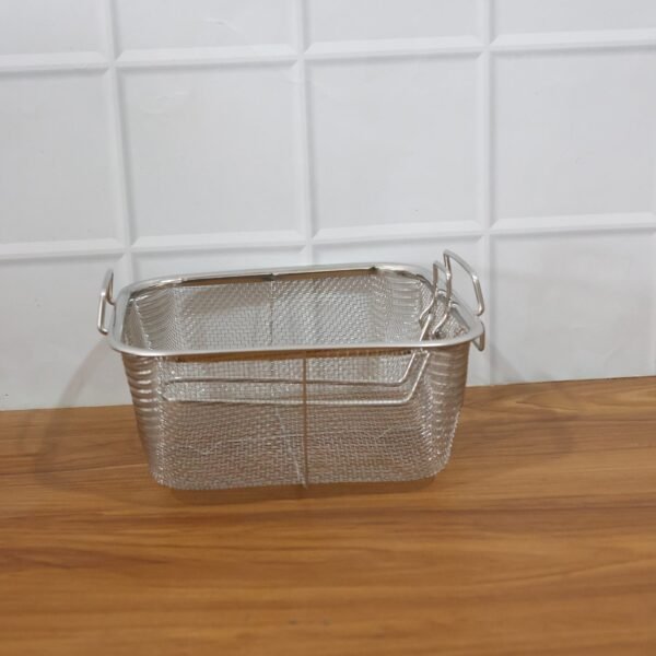 FryingBaske-live Deep Fryer Basket – Stainless Steel with Long Handle for Safe Frying