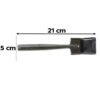 Garden-Tools-6 Stainless Steel 3 in 1 Garden Hand Tool Set Spade Rake and Fork (3 Pc Set)