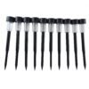 Solar Pathway Lights 10 Pc Set Outdoor Garden Stake Waterproof LED (10 Pc Set)