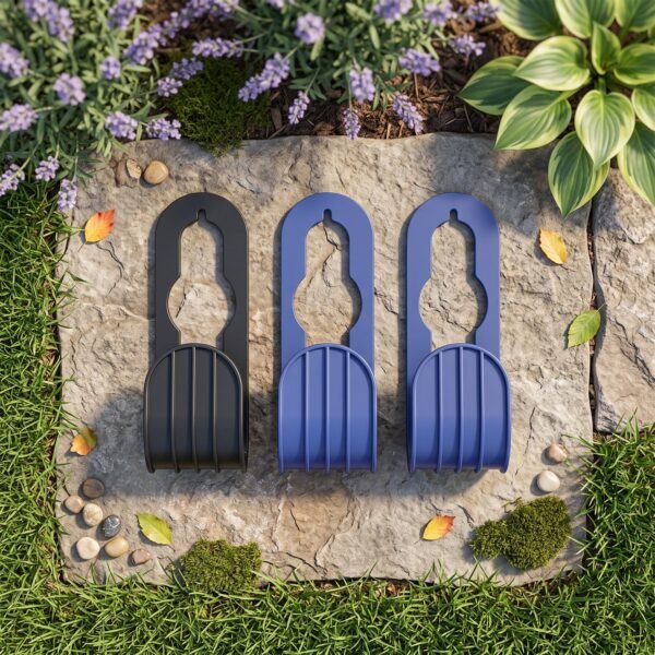 Plastic Garden Hose Holder, Wall Mounted Hose Hanger for Pipe Storage (3 Pcs)