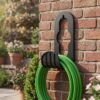 Plastic Garden Hose Holder, Wall Mounted Hose Hanger for Pipe Storage (3 Pcs)