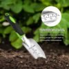 Garden Hand Trowel Stainless Steel Digging Tool Ergonomic Non Slip Handle (1 Pc)