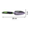 Garden Hand Trowel Stainless Steel Digging Tool Ergonomic Non Slip Handle (1 Pc)