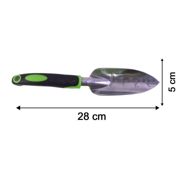 Garden Hand Trowel Stainless Steel Digging Tool Ergonomic Non Slip Handle (1 Pc)