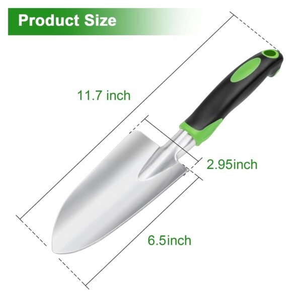 Garden Hand Trowel – Ergonomic Steel Blade for Easy Digging