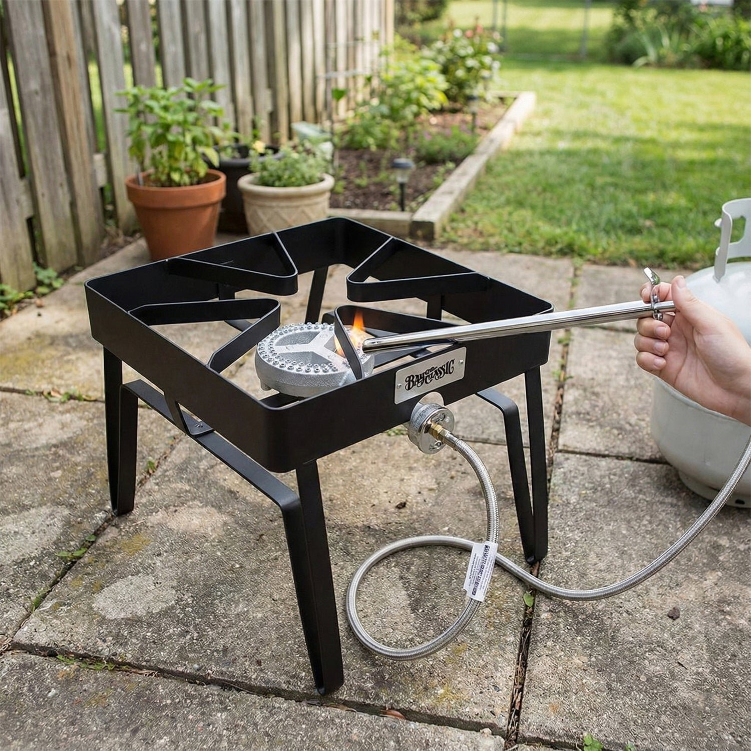Gas Stove Lighter – Extra-Long 1.5-Foot Stainless Steel Reach