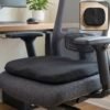 Ergonomic Egg Seat Cushion Memory Foam Chair Pad for Office Car Seat (1 Pc)