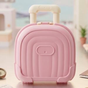 Mini Suitcase Storage Box, Cute & Reusable Travel Organizer