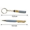 GiftCombo-size Premium 2 In 1 Keychain and Pen – Stylish Office Gift Set