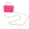 Kids Pop It Fidget Purse Silicone Sling Bag with Pearl Handle (1 Pc)