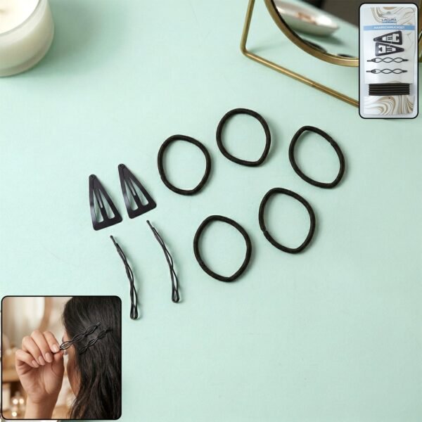 Multipurpose Hair Styling Accessories Set – Pins, Bands & Clips Kit