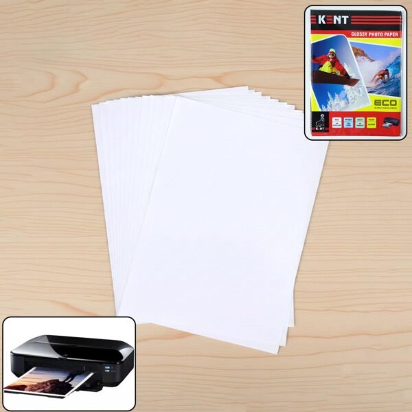 A4 Glossy Photo Paper Sheets – Vibrant High-Quality Prints