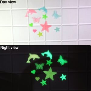 Glow in the Dark Wall Stickers – Star & Moon for Kids' Rooms | Gamevana