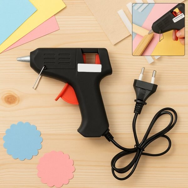 20W Hot Melt Glue Gun – Fast Heating & Anti-Drip Precision