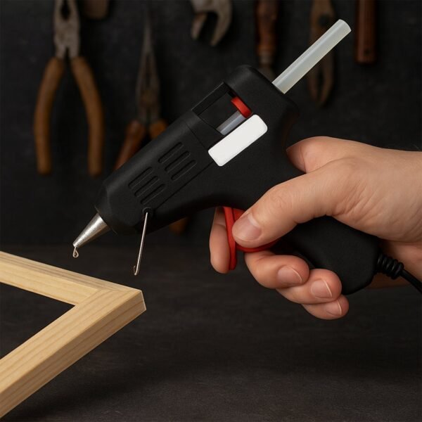 20W Hot Melt Glue Gun – Fast Heating & Anti-Drip Precision