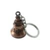 Bell Shape Mini Metal Keychain – Stylish Durable Key Holder