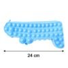 Pop It Crocodile Pencil Pouch – Stress-Relief Silicone & Spacious Design