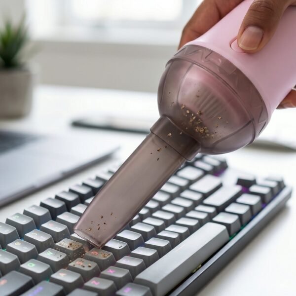 Mini Handheld Vacuum Cleaner – Portable Dust & Debris Removal