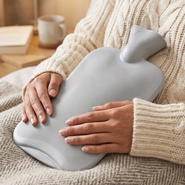 Small Hot Water Bag for Heat Therapy, Pain Relief (1 Pc)