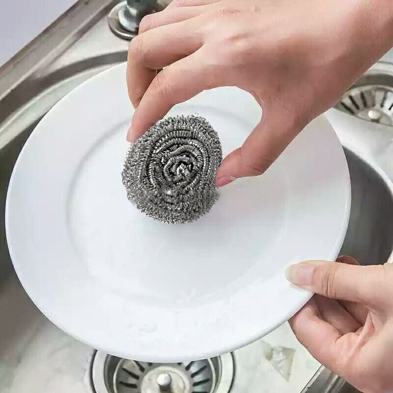 Stainless Steel Scrubber – Heavy Duty & Rust-Proof | Velvet Wipe