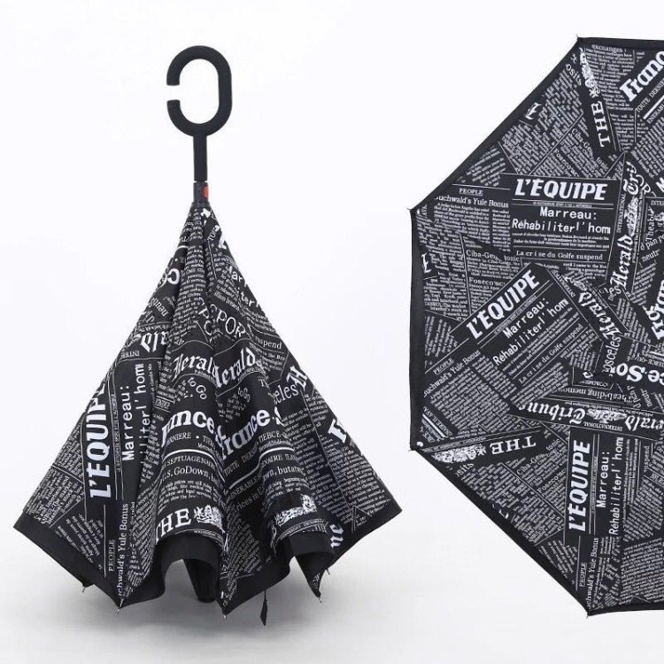 Reverse Umbrella Windproof Automatic Compact Travel