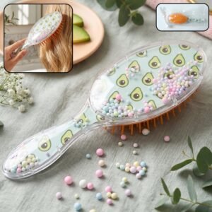 Hair-Brush-1 Soft Cushion Hair Brush โ Gentle Detangling & Scalp Massage | Calm & Curl