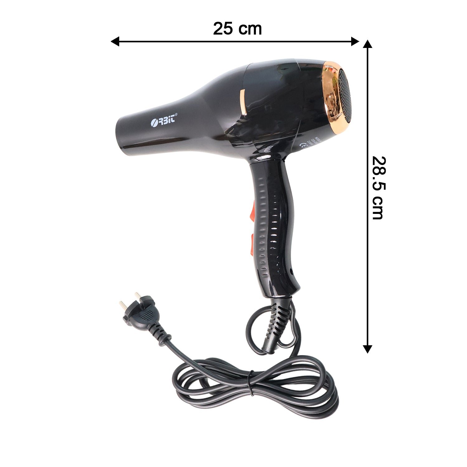 Professional Hair Dryer – Quick Drying with Concentrator Nozzle