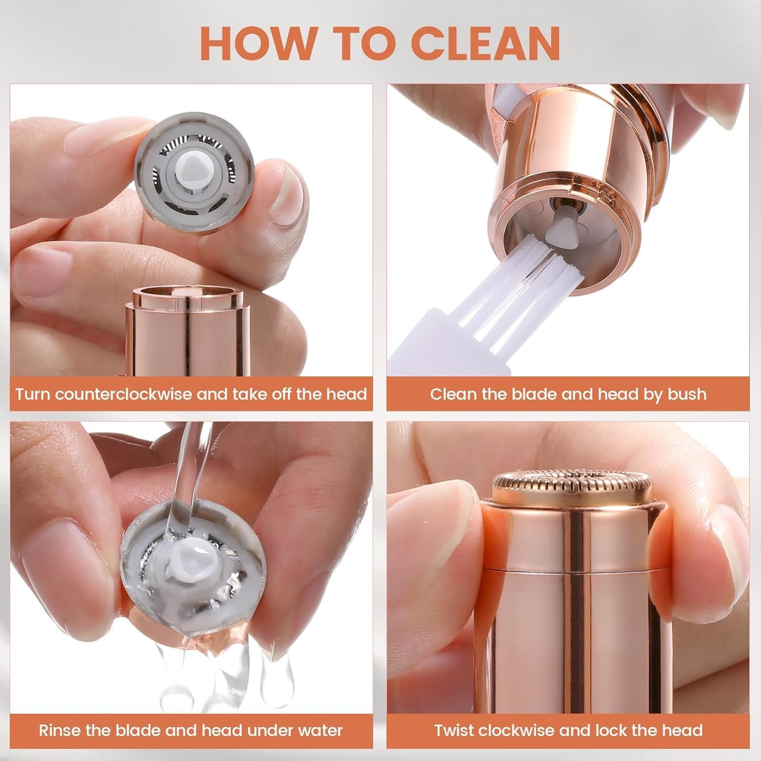 Facial Hair Remover for Women – Rechargeable & Painless Grooming