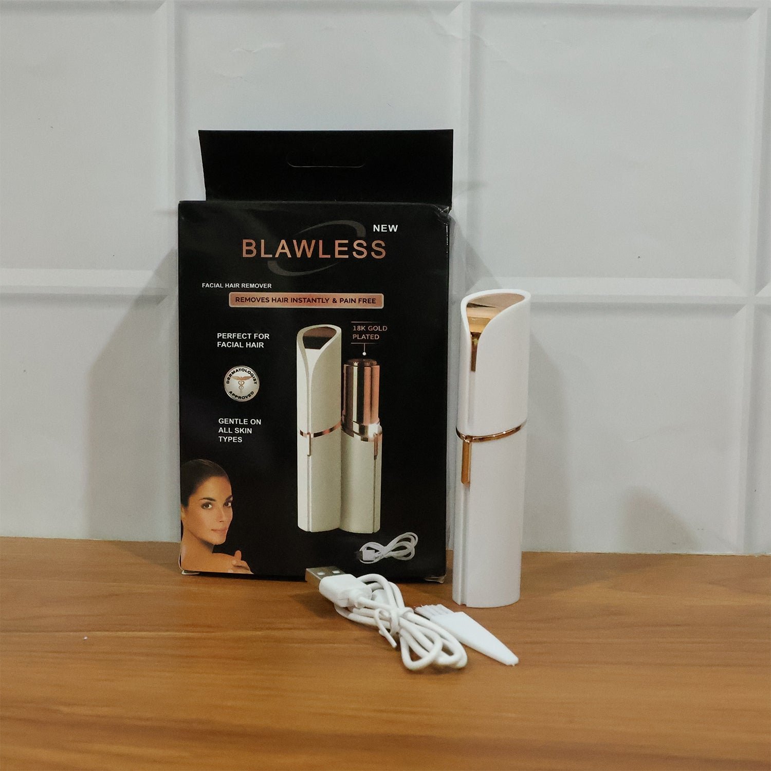 Facial Hair Remover for Women – Rechargeable & Painless Grooming