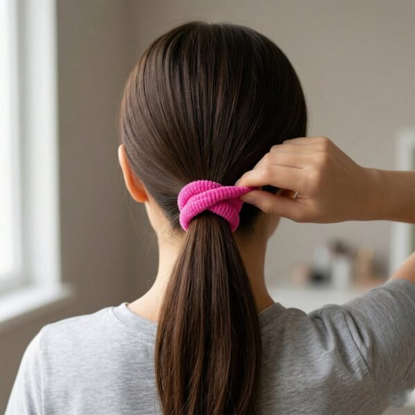 Elastic Hair Ties – Gentle, Durable & Convenient for Kids