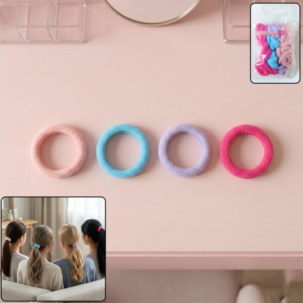 Elastic Hair Ties – Gentle, Durable & Convenient for Kids