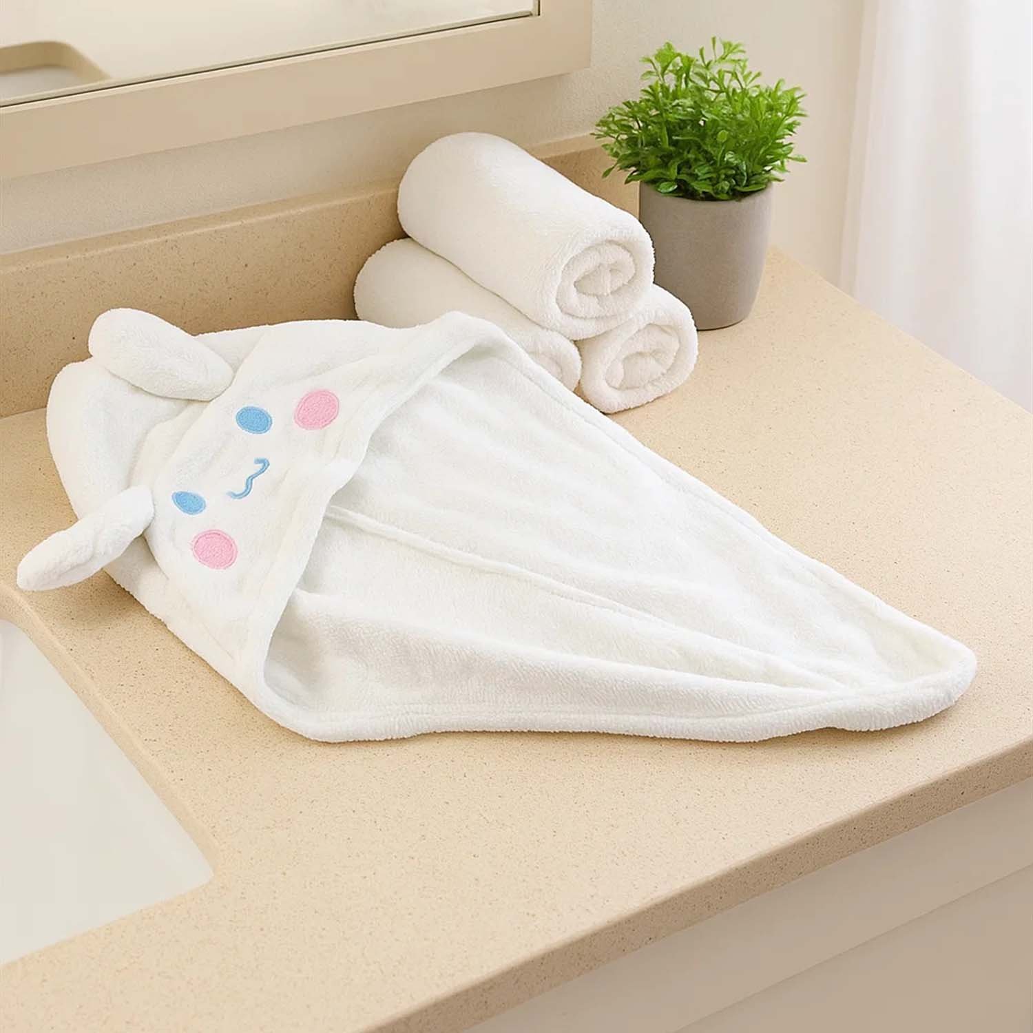 Hair Drying Towel Cap – Ultra Soft Microfiber Quick-Dry Wrap