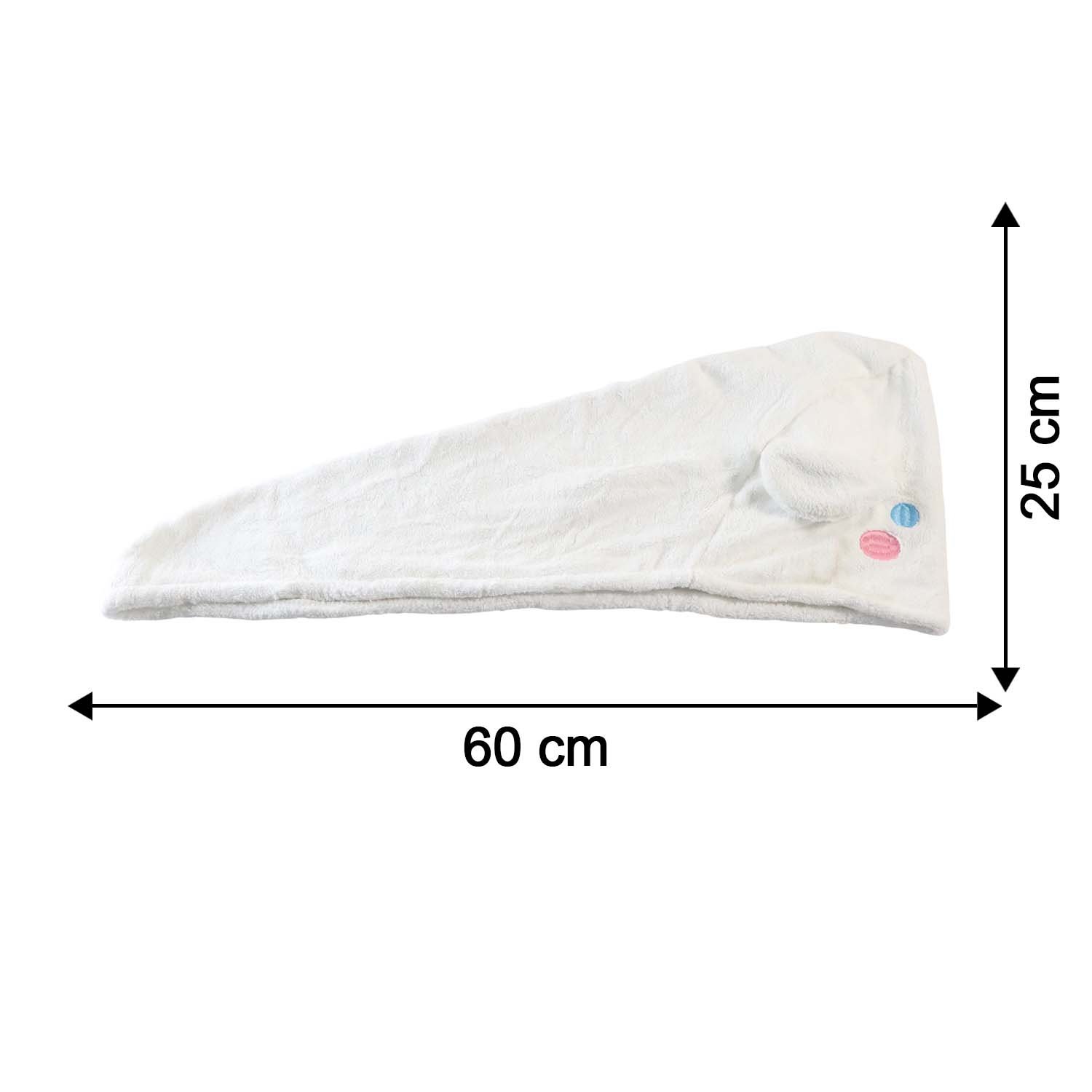 Hair Drying Towel Cap – Ultra Soft Microfiber Quick-Dry Wrap
