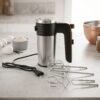 Electric Hand Mixer 500W with Beaters Dough Hooks for Cake and Baking (1 Pc)