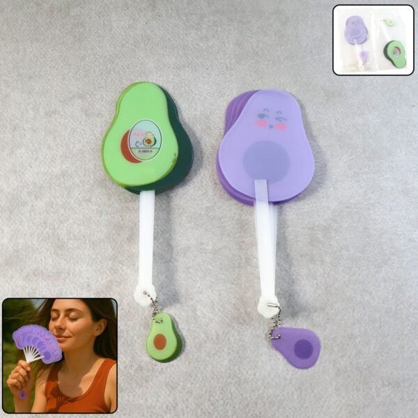 Foldable Pocket Fan – Compact & Lightweight Keychain Fan