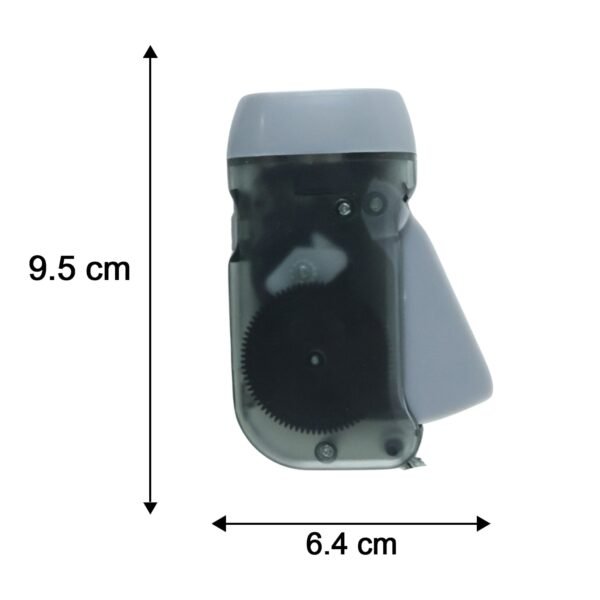 Hand Press Torch, Battery-Free 3-LED Flashlight for Camping