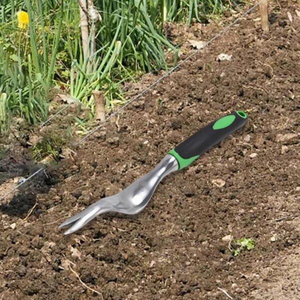 Garden Hand Weeder Cultivator Tool Weed Remover with Ergonomic Handle (1 Pc)