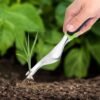 Garden Hand Weeder Cultivator Tool Weed Remover with Ergonomic Handle (1 Pc)