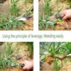 Garden Hand Weeder Cultivator Tool Weed Remover with Ergonomic Handle (1 Pc)
