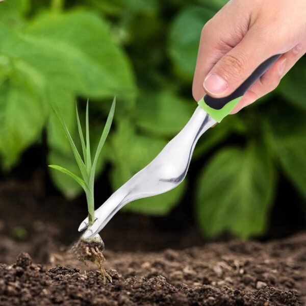 Garden Hand Weeder Cultivator Tool Weed Remover with Ergonomic Handle (1 Pc)